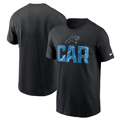 Men's Nike Black Carolina Panthers Local Essential T-Shirt