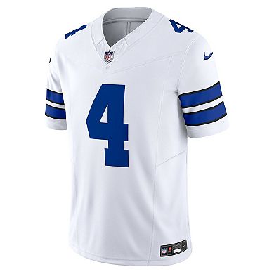 Men's Nike Dak Prescott White Dallas Cowboys Vapor F.U.S.E. Limited Jersey