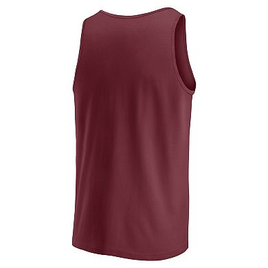 Men's Fanatics Branded Maroon Texas A&M Aggies Block Arch Tank Top