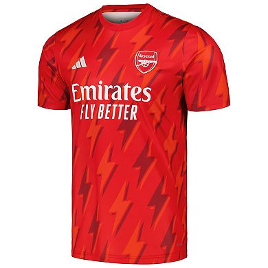 Men's adidas Red Arsenal 2023/24 Pre-Match Top