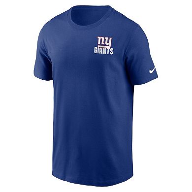 Men's Nike Royal New York Giants Blitz Essential T-Shirt