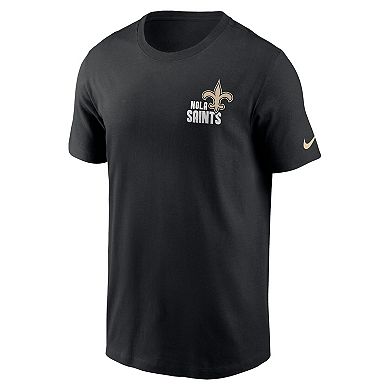 Men's Nike Black New Orleans Saints Blitz Essential T-Shirt