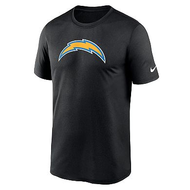 Men's Nike  Black Los Angeles Chargers Legend Logo Performance T-Shirt