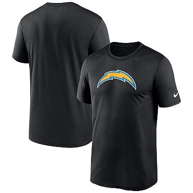 Men's Nike  Black Los Angeles Chargers Legend Logo Performance T-Shirt