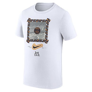 Men's Nike White Paris Saint-Germain DNA T-Shirt