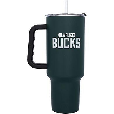Milwaukee Bucks 40oz. Travel Tumbler with Handle