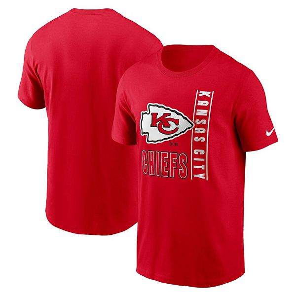 Nike Men's Red Kansas City Chiefs Lockup Essential T-shirt - Macy's