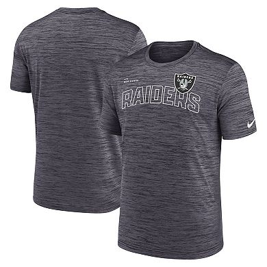 Men's Nike Black Las Vegas Raiders Velocity Arch Performance T-Shirt