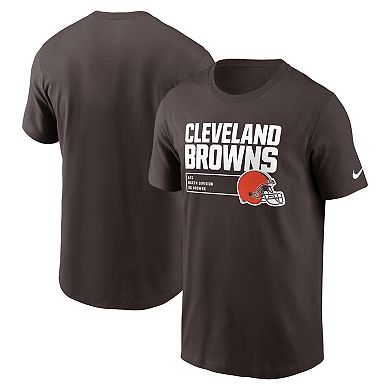 Men's Nike Brown Cleveland Browns Division Essential T-Shirt