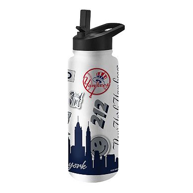 New York Yankees 34oz. Native Quencher Bottle