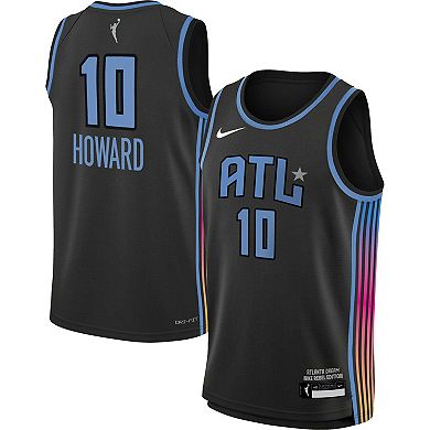 Youth Nike Rhyne Howard Anthracite Atlanta Dream Swingman Player Jersey - Explorer Edition