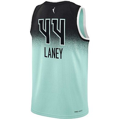 Youth Nike Betnijah Laney Black New York Liberty Swingman Player Jersey - Explorer Edition