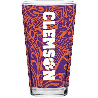 Clemson Tigers 16oz. Ohana Pint Glass