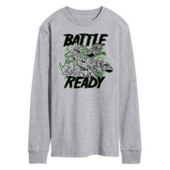 Men's Transformers Battle Ready Long Sleeve Graphic Tee