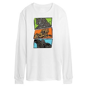 Men's Transformers Maximal Panels Long Sleeve Graphic Tee