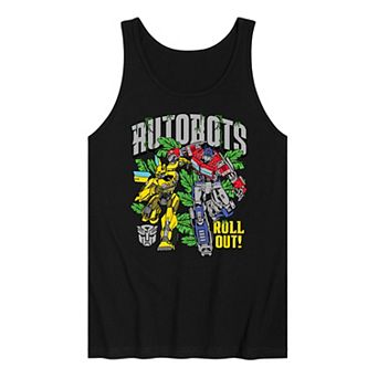 Men's Transformers Autobots Roll Out Graphic Tank Top