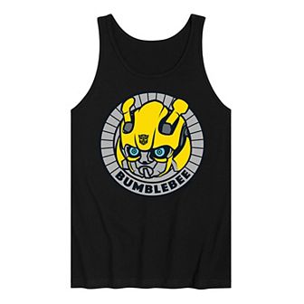 Men's Transformers Bumblebee Badge Graphic Tank Top