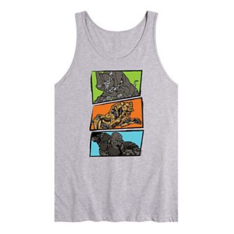 Men's Transformers Maximal Action Panels Graphic Tank Top