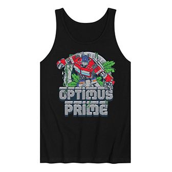 Men's Transformers Optimus Prime Graphic Tank Top