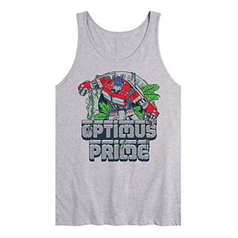 Men's Transformers Optimus Prime Graphic Tank Top