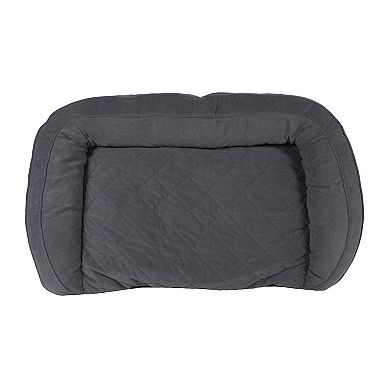 Quilted Microfiber Bolster Bed