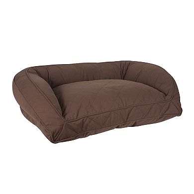Quilted Microfiber Bolster Bed