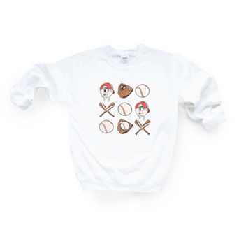 Baseball Collage Sweatshirt