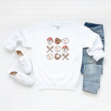 Baseball Collage Sweatshirt