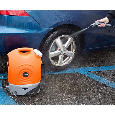 Ivation Multipurpose Electric Pressure Washer w/Water Tank, Rechargeable Battery Portable Washer
