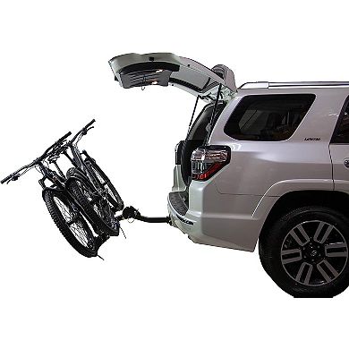 Saris SuperClamp HD Hitch Bike Rack, Bike Rack for Car, 2-Bikes Sizing Option
