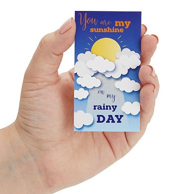 60 Pack Romantic Lunch Box Love Notes for Her, Him, Husband, Wife, 2 X 3.5 In