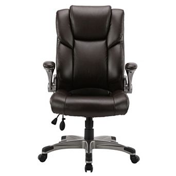 Ergonomic High Back Home Office Chair, Executive Computer Desk Chair with Inflatable Lumbar Support