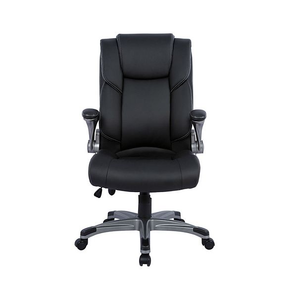 Ergonomic High Back Home Office Chair, Executive Computer Desk Chair with Inflatable Lumbar Support