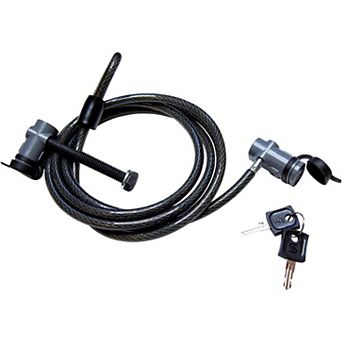Saris Locking Cable & Hitch Tite Combo, Bike Rack Lock & Hitch Tite - Black
