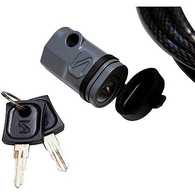 Saris Locking Cable & Hitch Tite Combo, Bike Rack Lock & Hitch Tite - Black