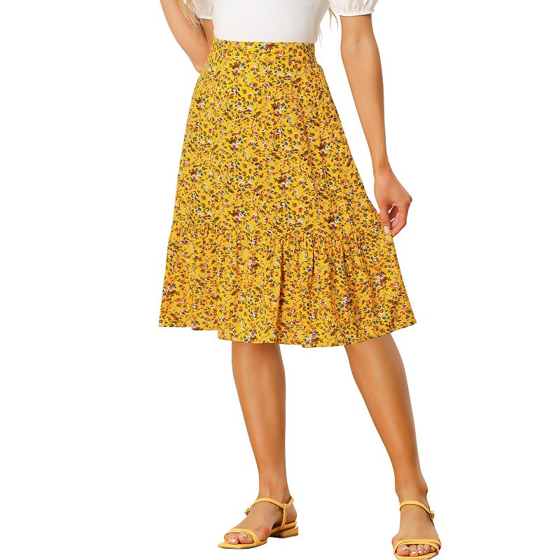 Floral skirt 2025 at kohls