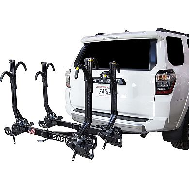 Saris SuperClamp EX Hitch Bike Rack, Bike Rack for Car, 4 Bikes