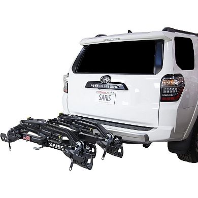Saris SuperClamp EX Hitch Bike Rack, Bike Rack for Car, 4 Bikes