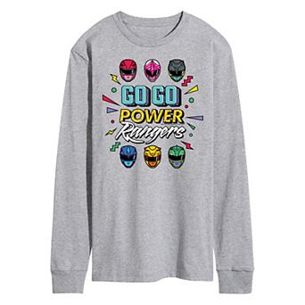 Men's Power Rangers Go Go Long Sleeve Graphic Tee