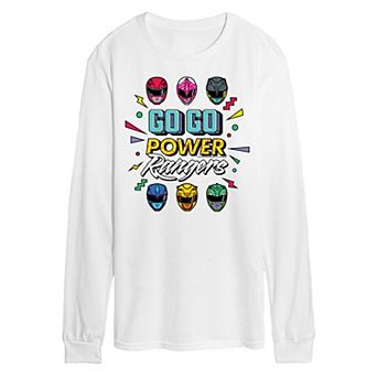 Men's Power Rangers Go Go Long Sleeve Graphic Tee