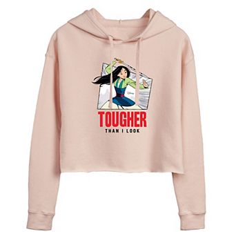 Disney's Mulan Women's Tougher Than I Look Cropped Hoodie