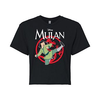 Disney's Mulan Juniors' Cropped Tee