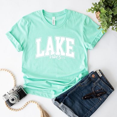 Varsity Lake Vibes Short Sleeve Graphic tee