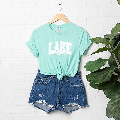 Varsity Lake Vibes Short Sleeve Graphic tee