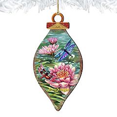 Dragonfly & Lily Pads: Red Solo Cup Ornaments