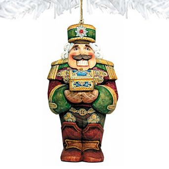 Nutcracker Wooden Christmas Ornament Christmas by G. DeBrekht - Christmas Decor