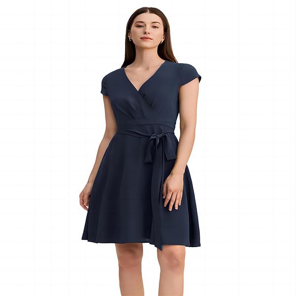 LILYSILK Figure Flattering Silk Wrap Dress