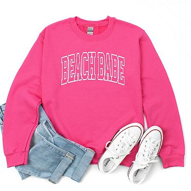 Beach Babe Varsity Sweatshirt