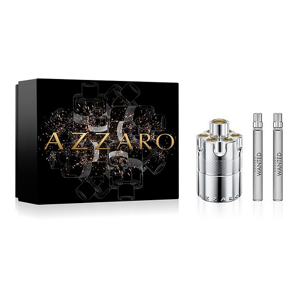 Azzaro Wanted Eau de Parfum 3 Piece Men s Fragrance Holiday Gift Set