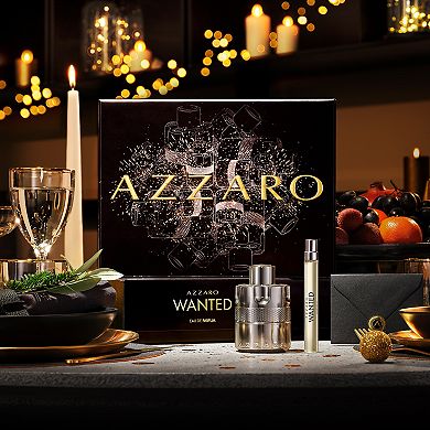 Azzaro Wanted Eau de Parfum 3-Piece Men's Fragrance Holiday Gift Set